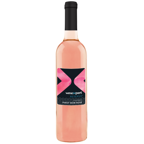 Winexpert Reserve Pinot Noir Rosé (Californie) – bouteille et étiquette.