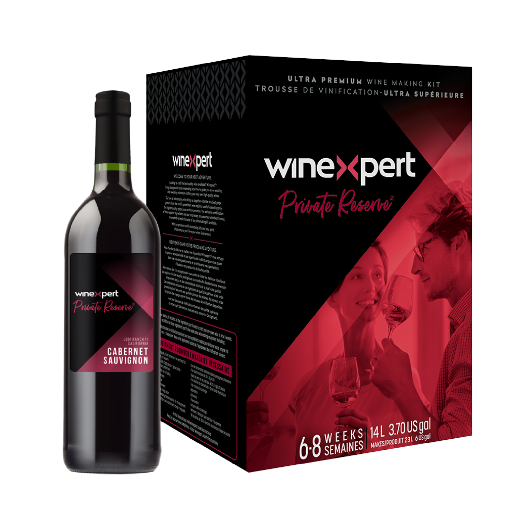 Cabernet Sauvignon Lodi, Californie (avec peaux) | Winexpert Private ...