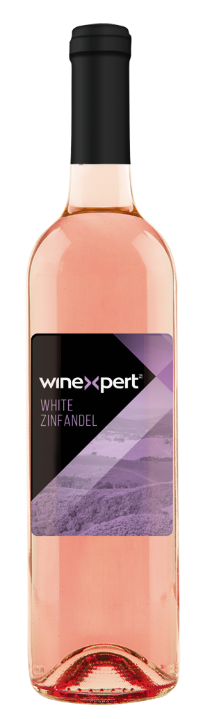 Kit de fabrication de vin rosé Winexpert Classic White Zinfandel – trousse de vinification artisanale pour créer 23 L de vin de qualité comparable à la SAQ, vendu chez Les Plaisirs du Vin.